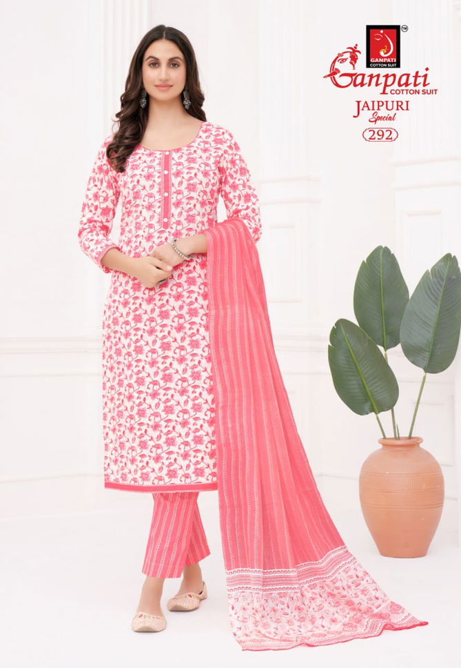 Jaipuri Vol 12 By Ganpati Cotton Printed Dress Material Exporters In India